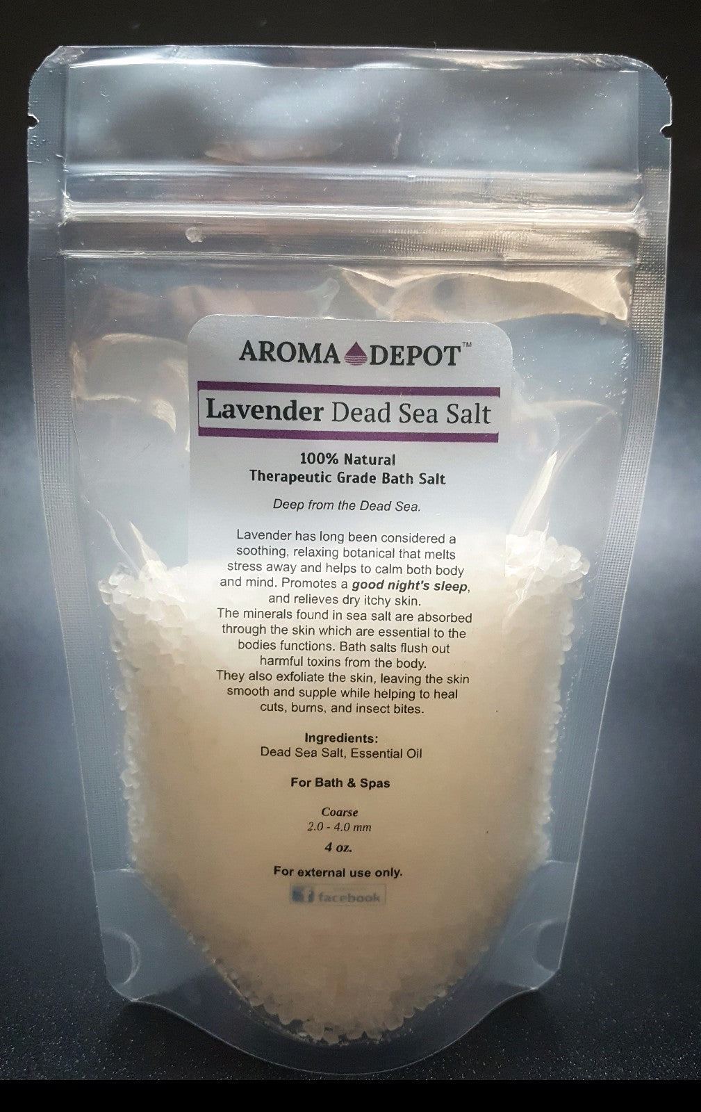 Lavender Detox Bath Salt Soak Purifying Soaking Salts 1oz to 5 lbs