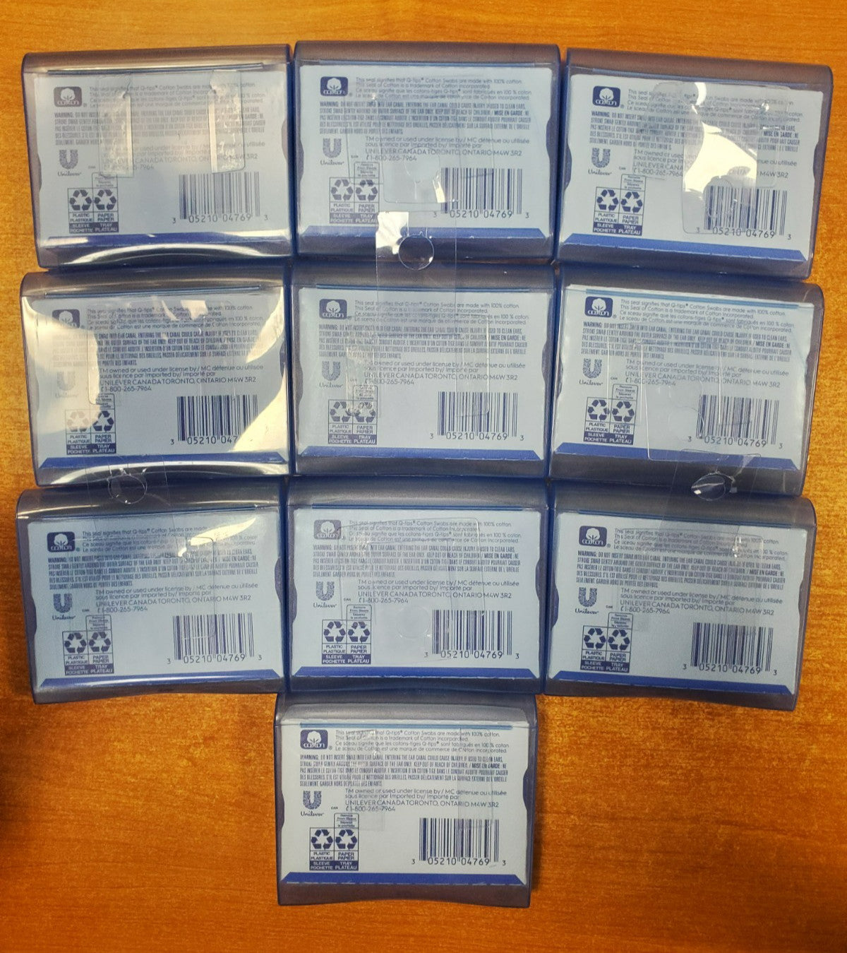 Travel Cotton Swabs Pack of 10 - Precision Tips for Makeup & Ear Care