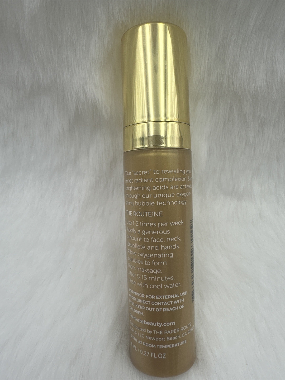 Golden Illuminizing Peel Sample - Brightening Facial Mask 8ml