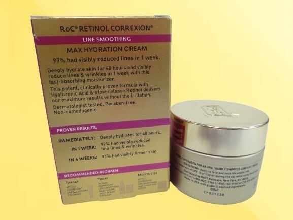 Retinol Line Smoothing Max Hydration Cream - 1.7 Oz