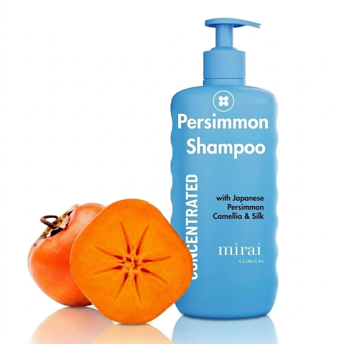 Persimmon Hair Shampoo for Old Person Odor Removal - Sulfate & Paraben-Free