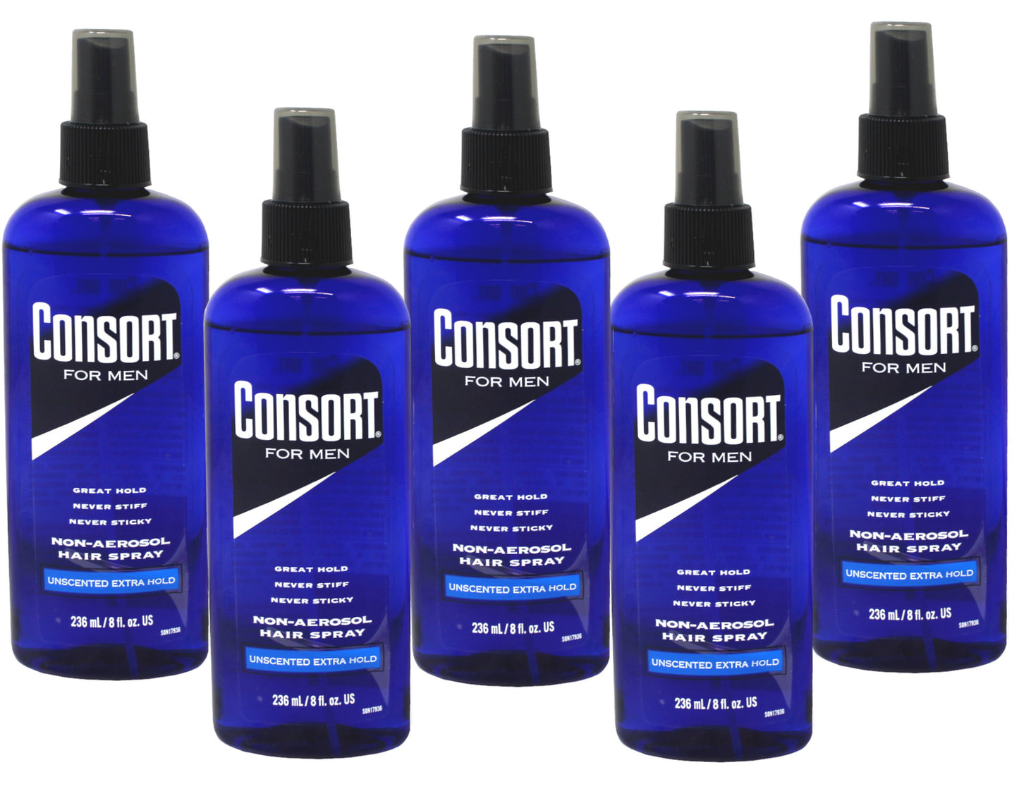 Unscented Extra Hold Hair Spray - 8 Fl Oz, Pack of 5
