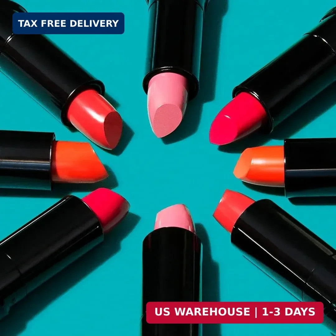 Hydrating Silk Finish Lipstick - Buildable, Vegan, Cruelty-Free Lip Color