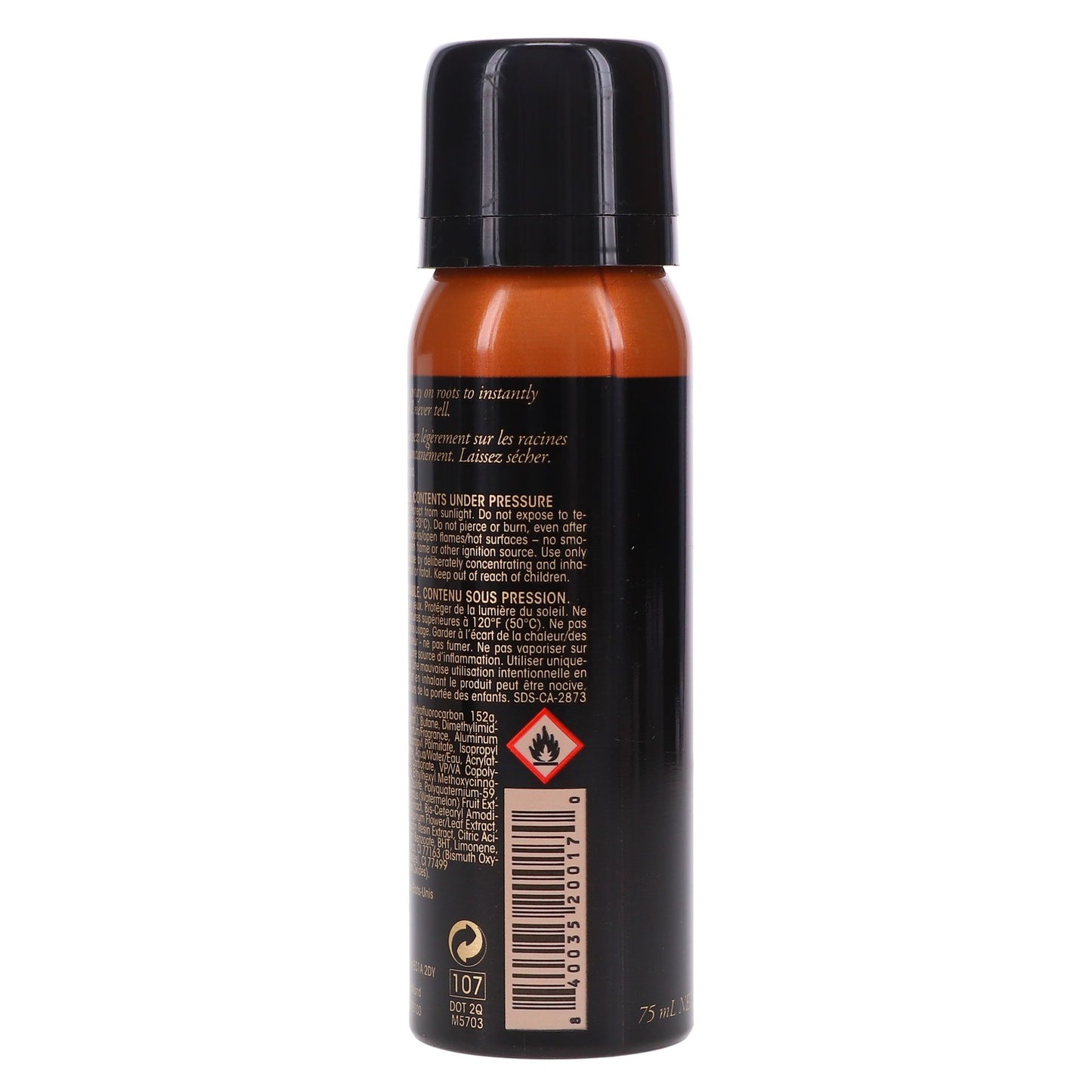 Root Touch-Up Spray Light Brown 1.8 oz for Gray Hair & Highlights
