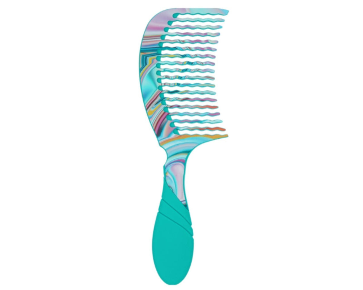 Electric Detangling Comb - Electric Dreams Chromatic Swirl WaveTooth Hairbrush