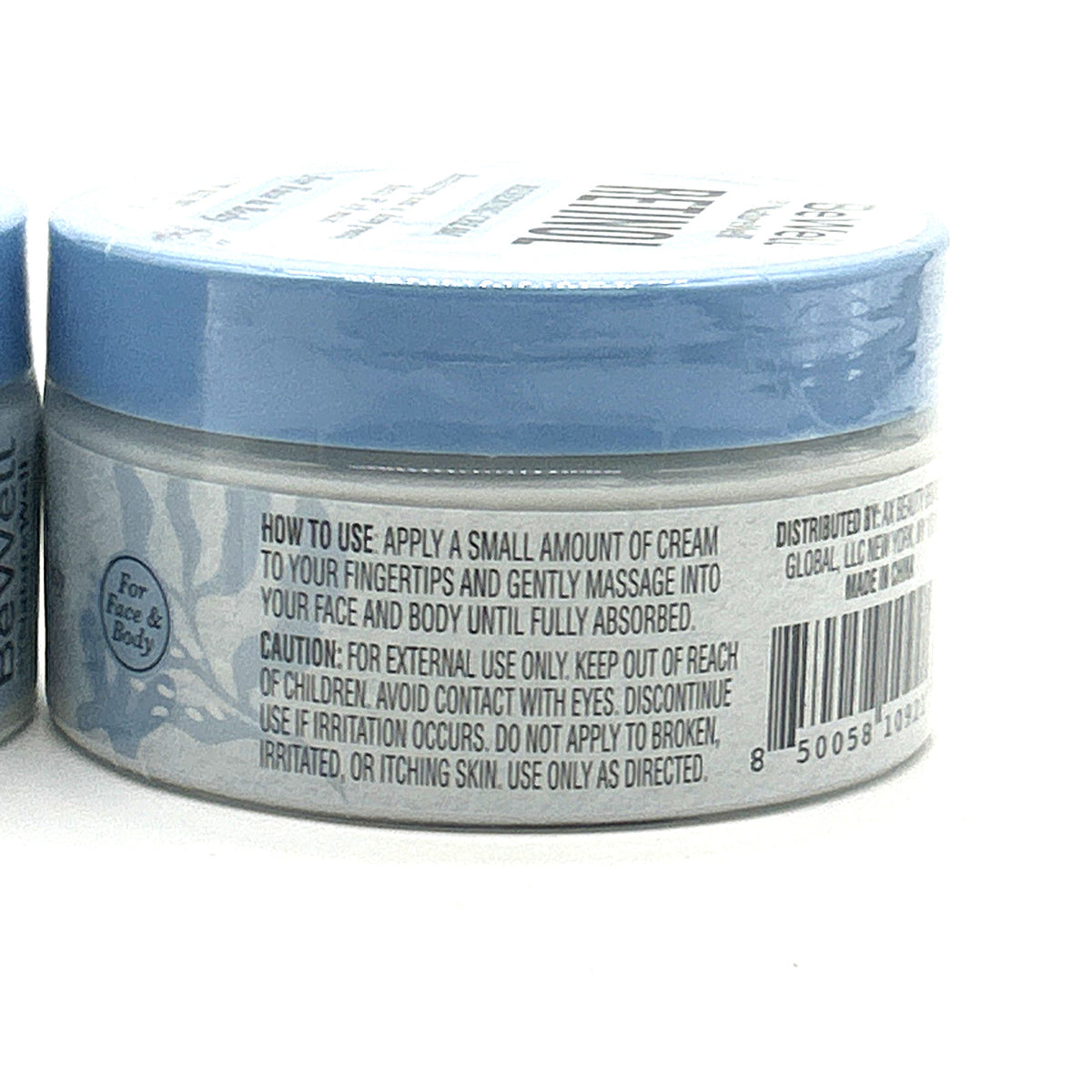 Retinol Anti-Aging Face & Body Cream 2-Pack - Hydrating & Firming Moisturizer