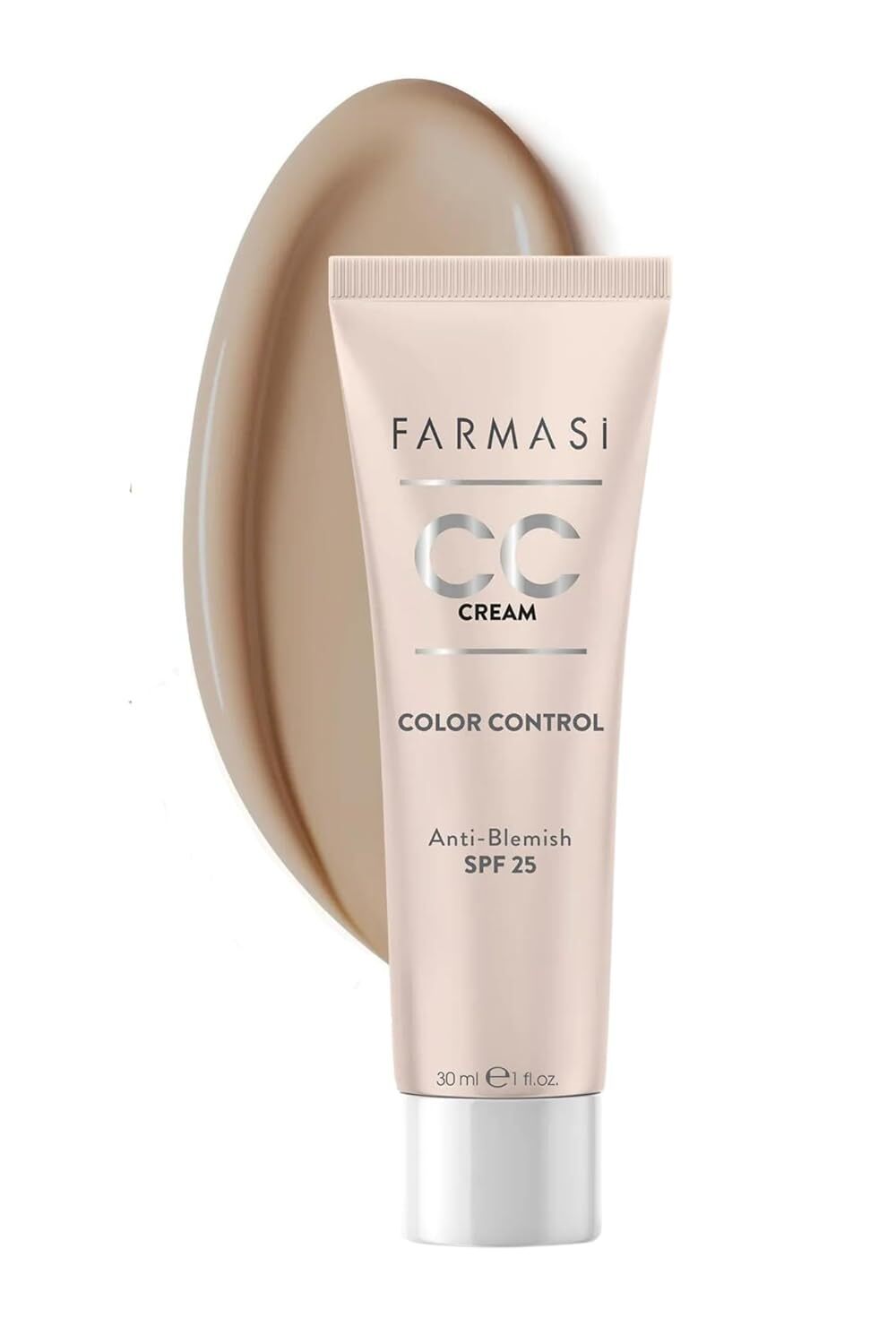 Farmasi CC Color Control Anti-Blemish SPF 25 - All Shades, 1 fl oz