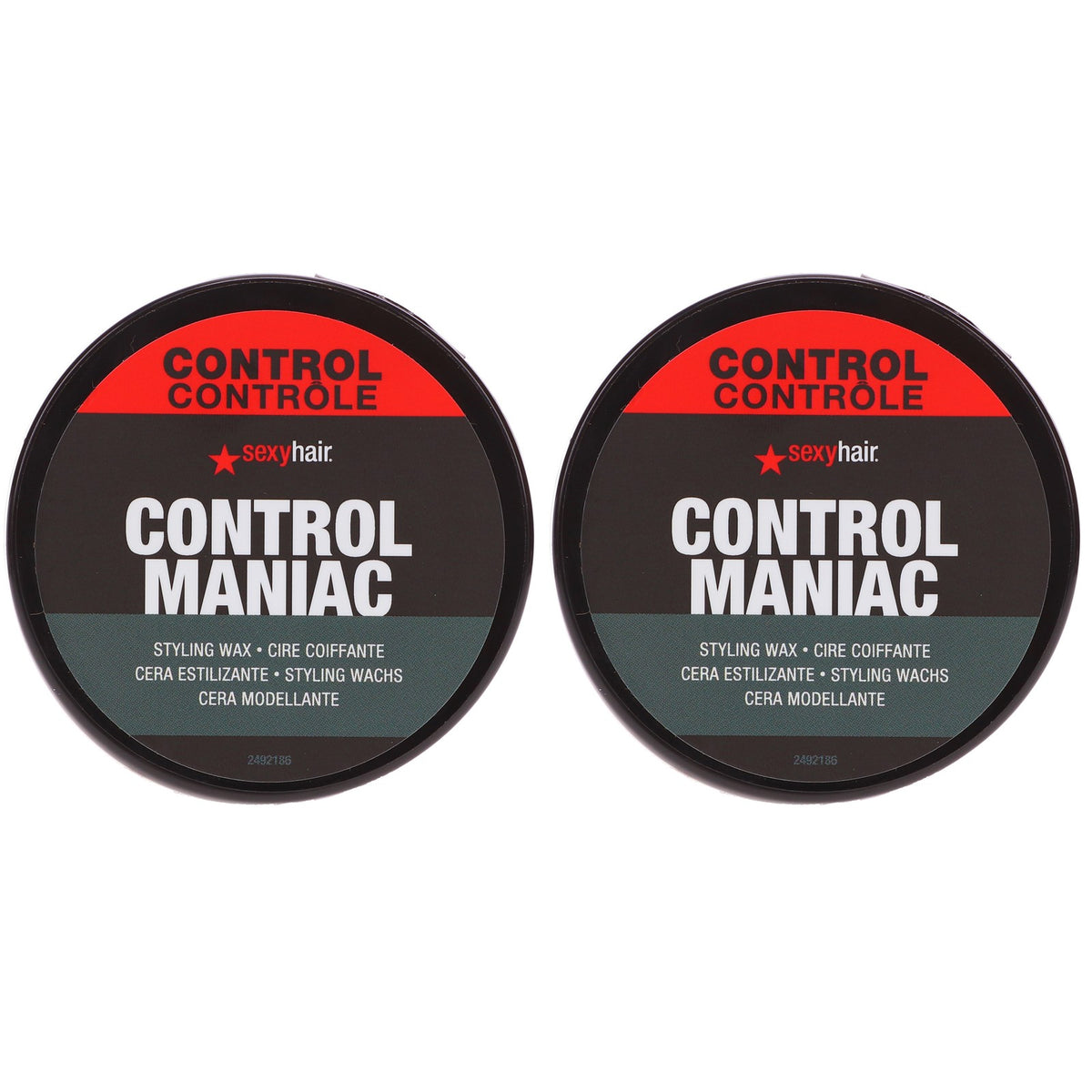Hair Styling Wax for Hold & Shine - 2.5 oz, 2 Pack