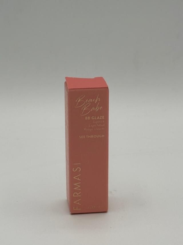 Farmasi BB Glaze Beach Babe Lipstick - Sheer, Moisturizing Lip Gloss