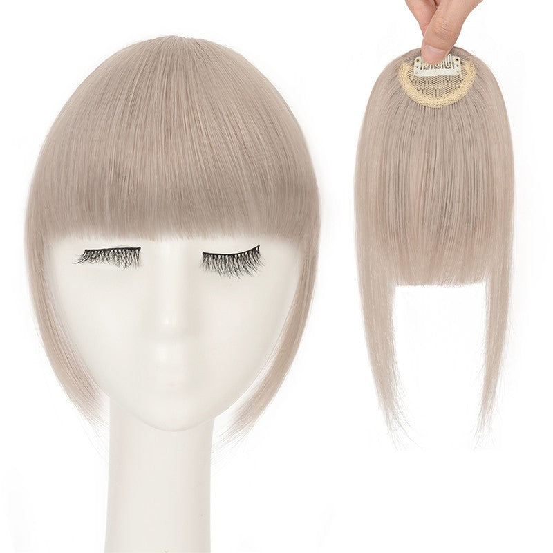 Women Braid Headband Topper with Bangs - Instant Hair Fringes & Hairbands