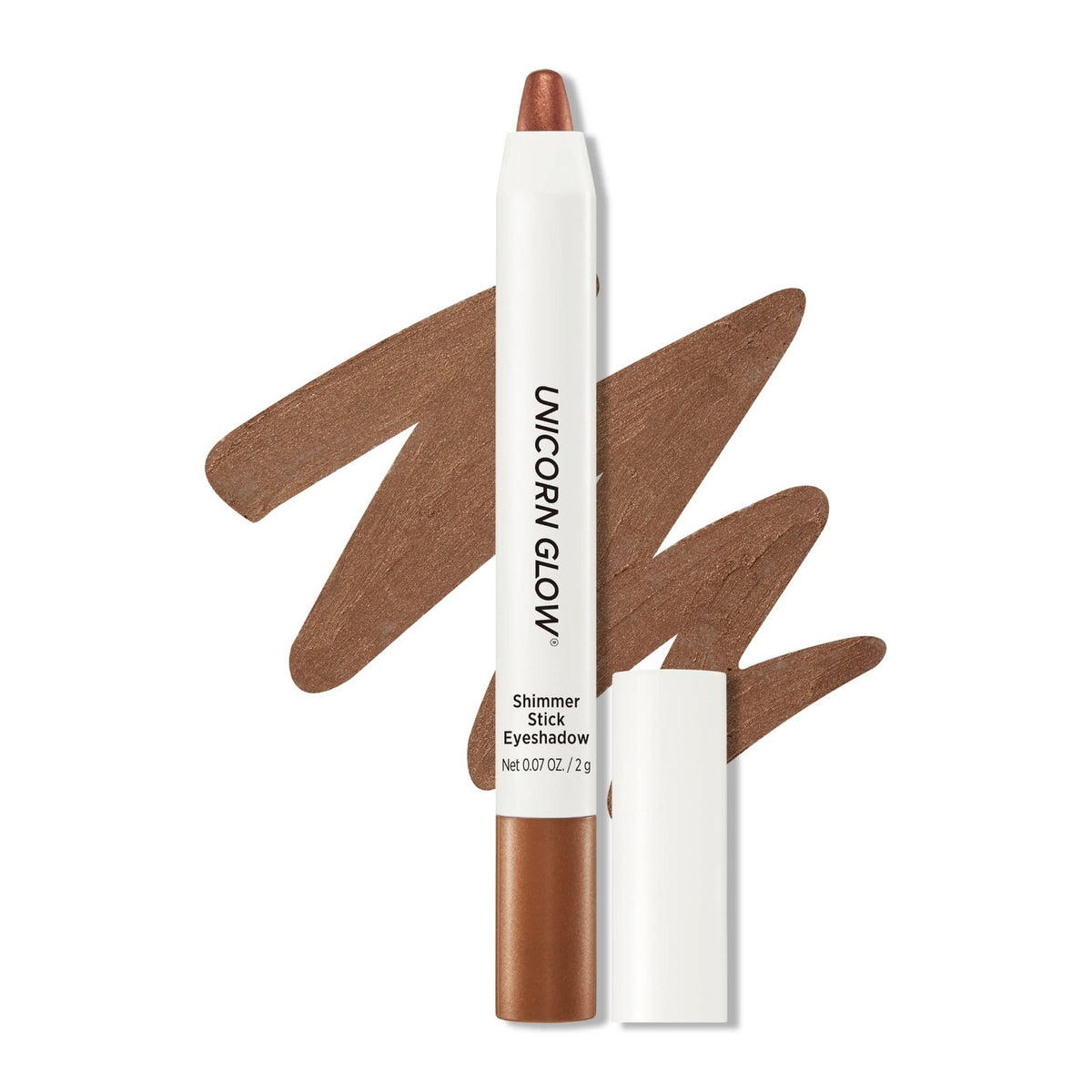 Unicorn Glow Shimmer Stick Eyeshadow 04 Land - Creamy Glitter Makeup