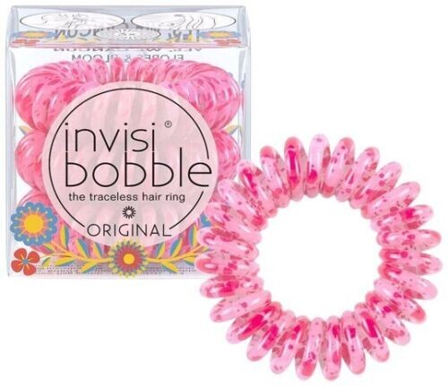 Lot of 2 Invisibobble Original Hair Ring Elastic - Pink Yes We