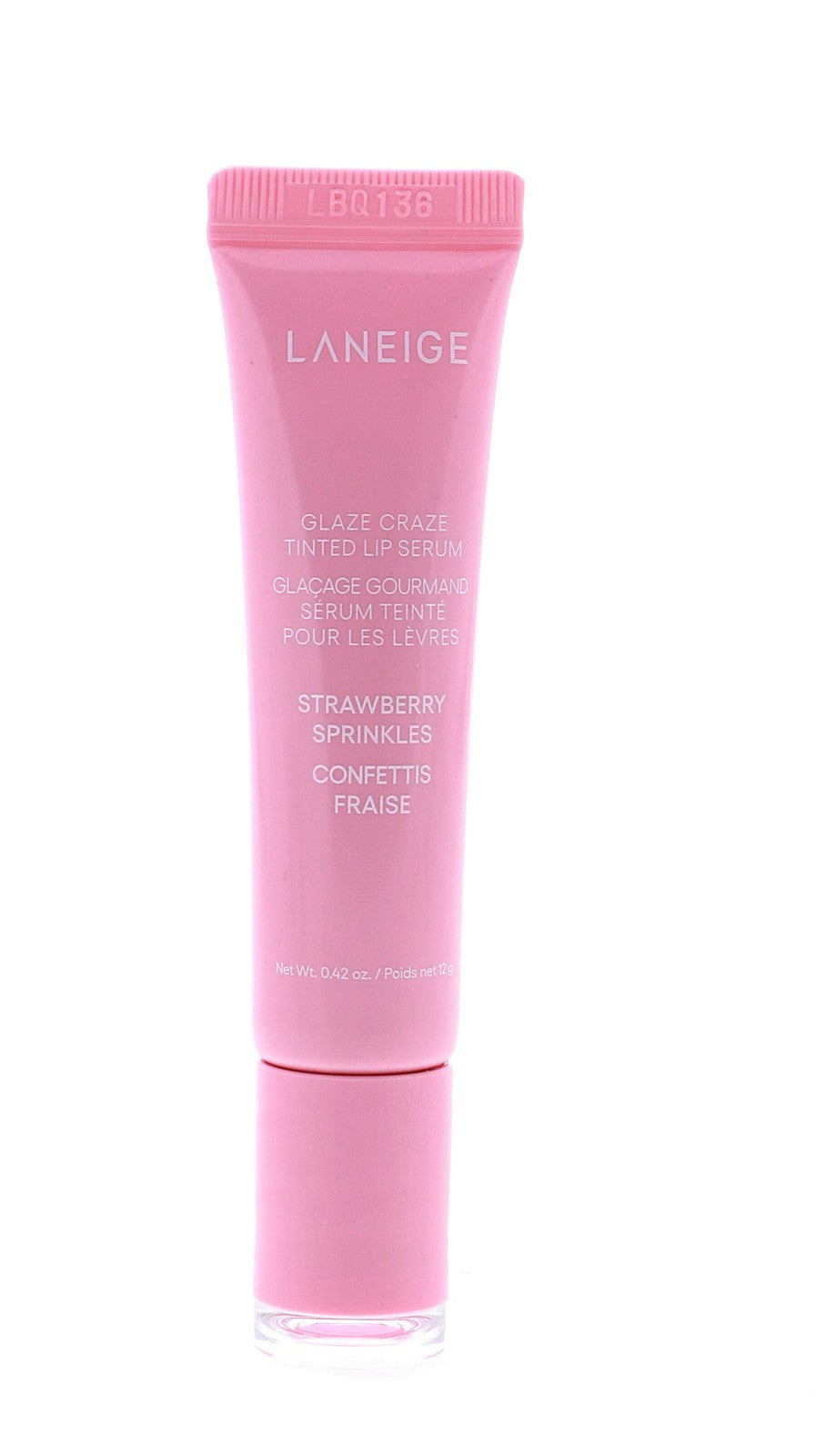 Laneige Glaze Craze Tinted Lip Serum Strawberry Sprinkles 0.42 oz