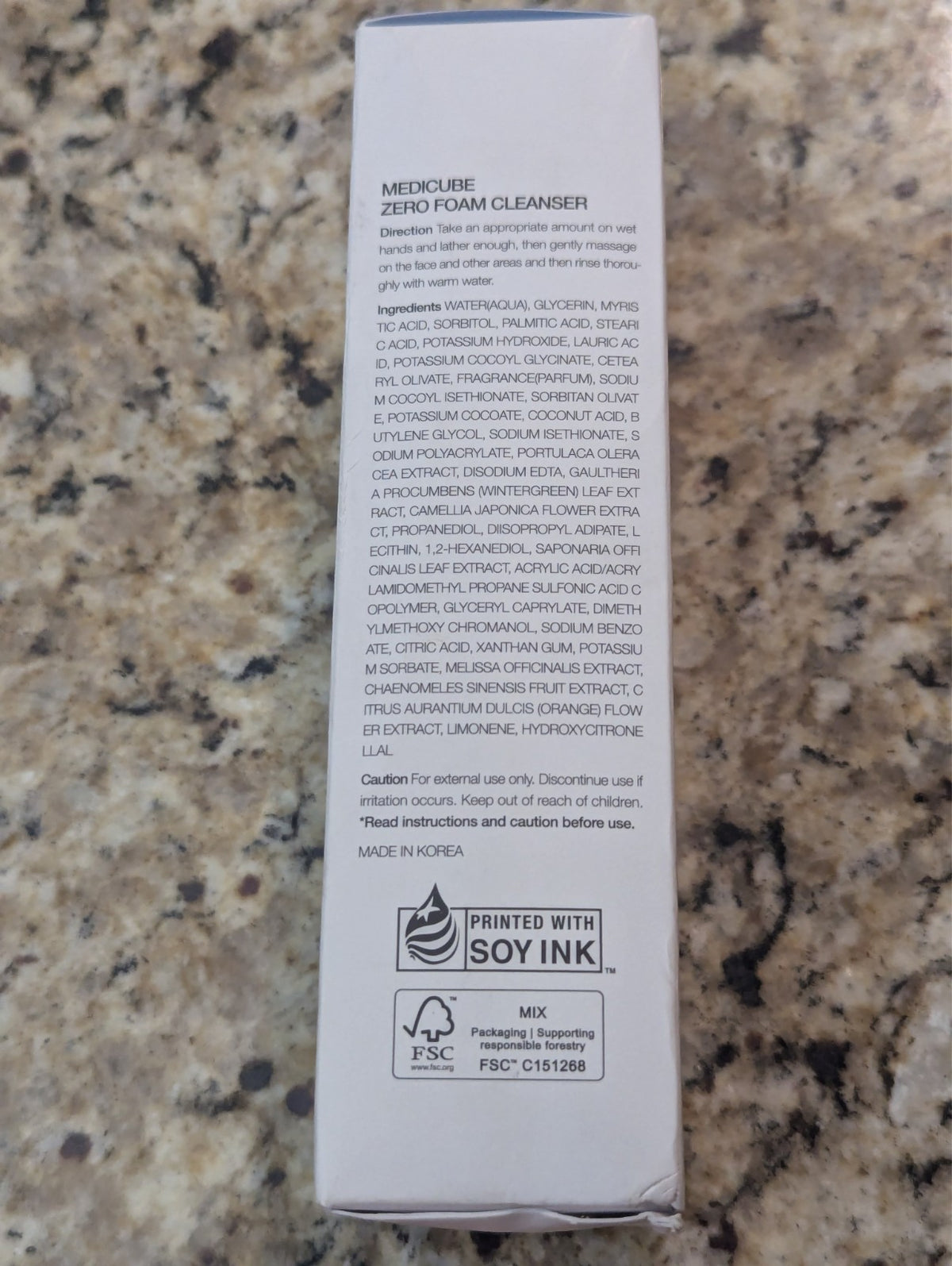 Medicube Zero Foam Cleanser for Deep Pore Cleansing 4.23 oz