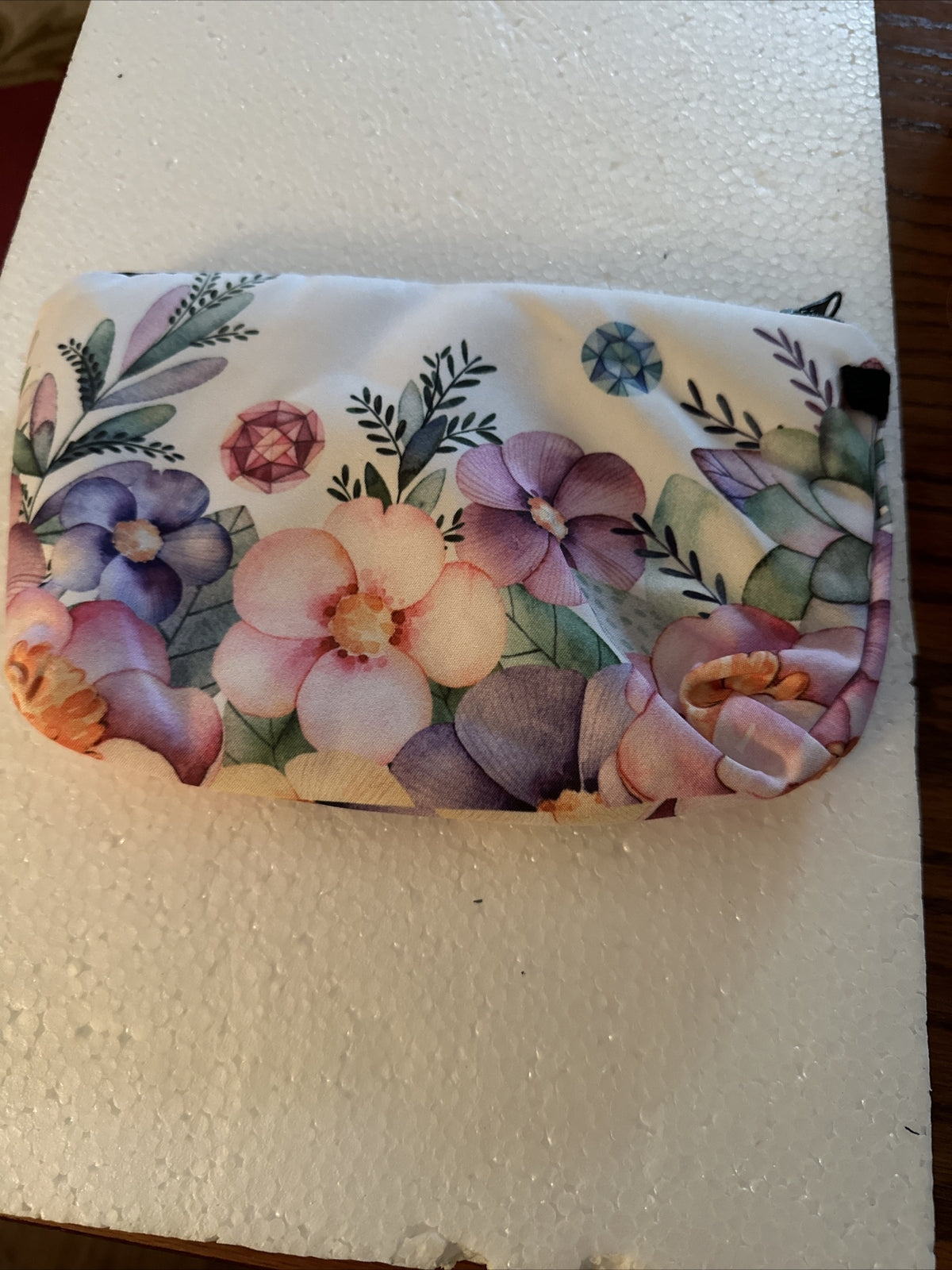Colorful Floral Makeup Bag - Stylish Cosmetic Organizer