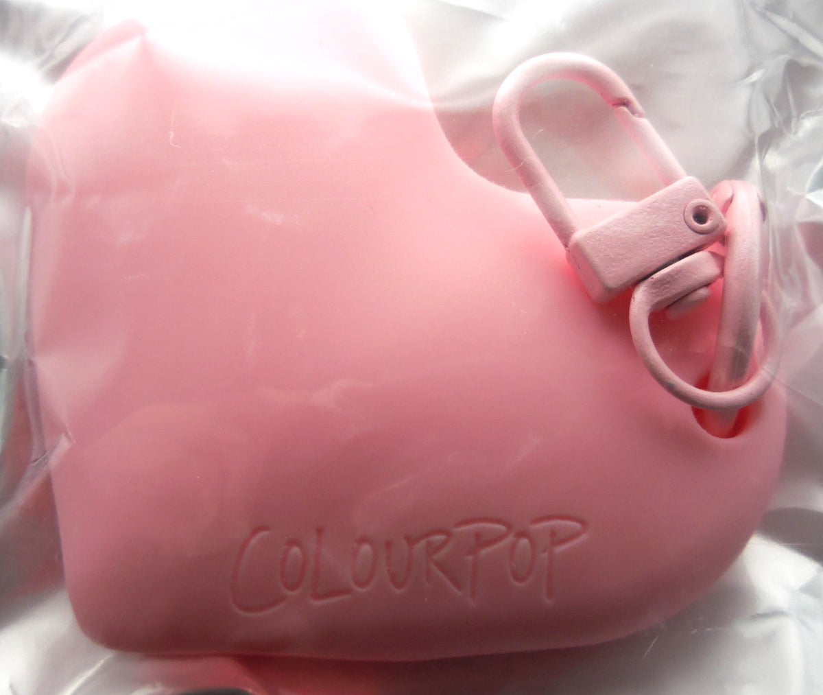 Colourpop Lipstick & Lip Balm Pouch Keychain Limited Edition - Heart Design
