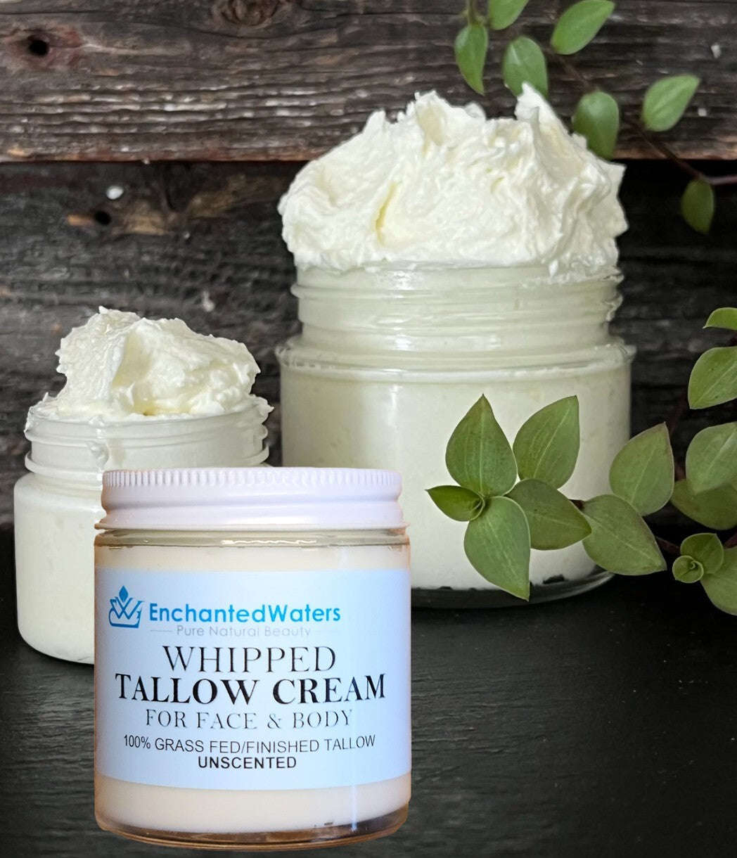 Organic Grass-Fed Tallow Balm - Whipped Face & Body Butter