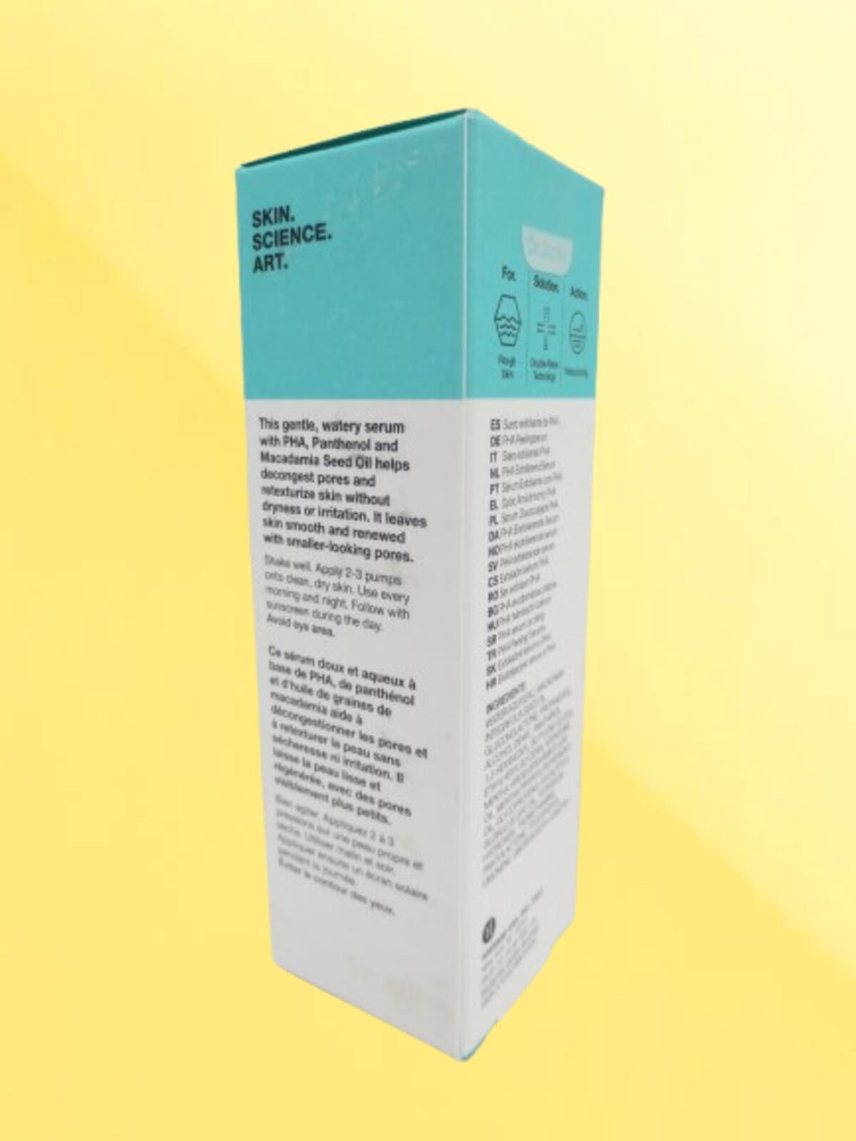 DR. JART+ PORE REMEDY PHA EXFOLIATING SERUM 1.01 OZ BOXED EXP: 2027