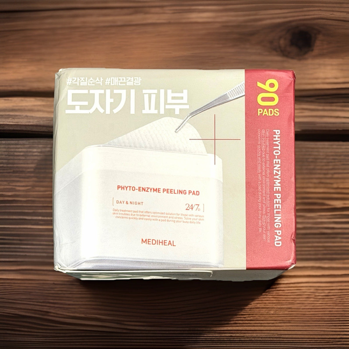 Mediheal Phyto Enzyme Exfoliating Toner Pads for Pore Tightening & Blackhead Removal