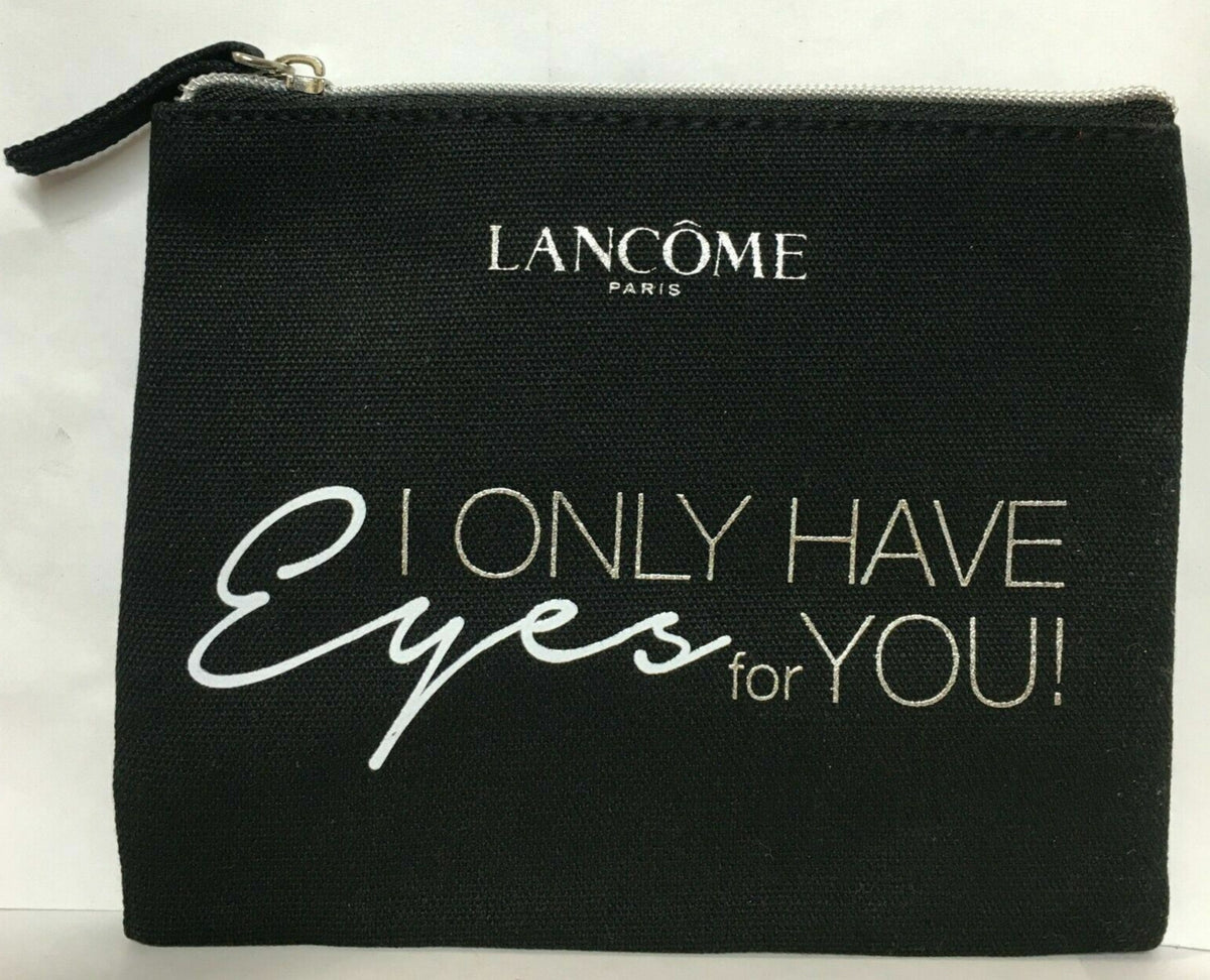 Lancôme Eye Makeup Bag - Black Cosmetic Purse for Cosmetics