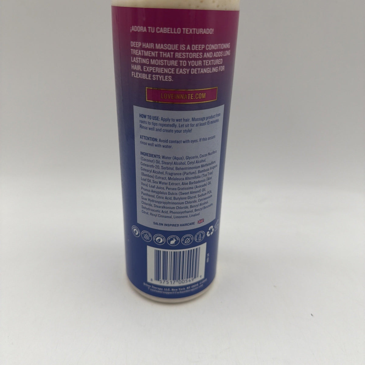 Deep Hair Masque 2 Pack for Nourishing Hair Treatment - Urban Therapy Innate Collection