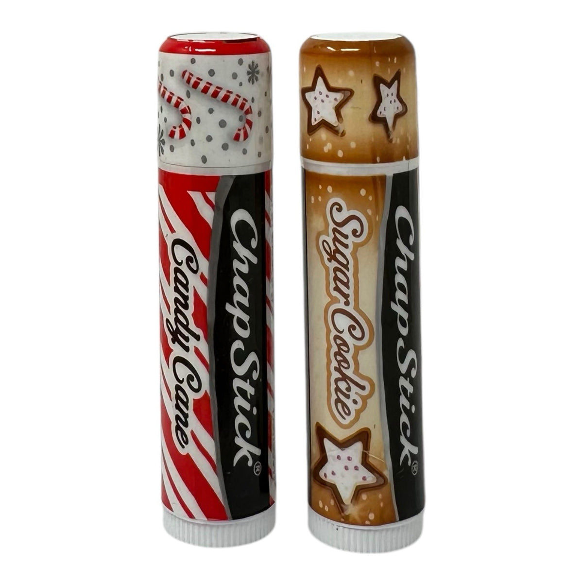 Lip Balm Set - Candy Cane & Sugar Cookie Limited Edition 0.15 oz