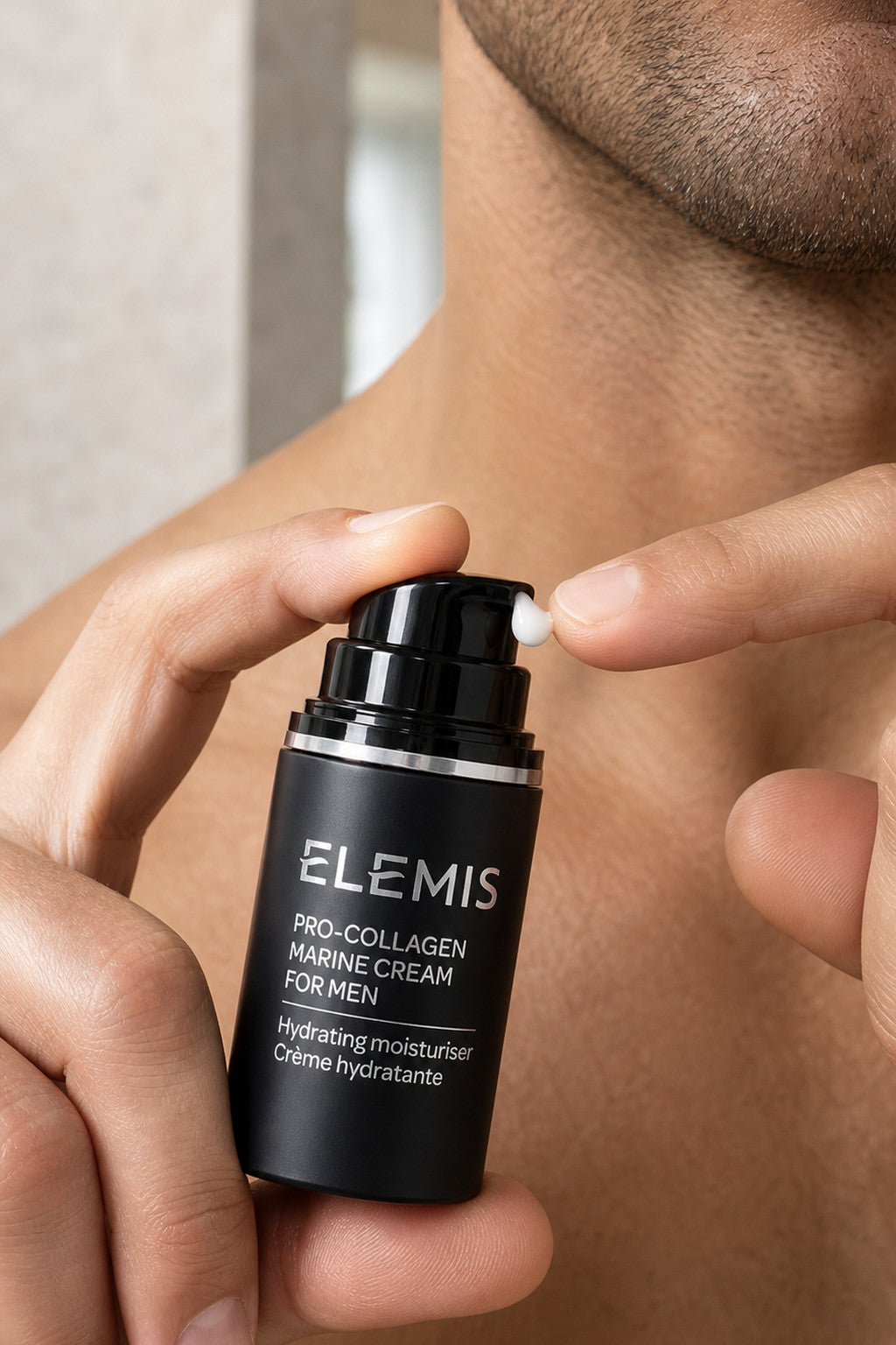 Elemis Pro-Collagen Marine Cream for Men 30ml Hydrating Anti-Aging Moisturizer