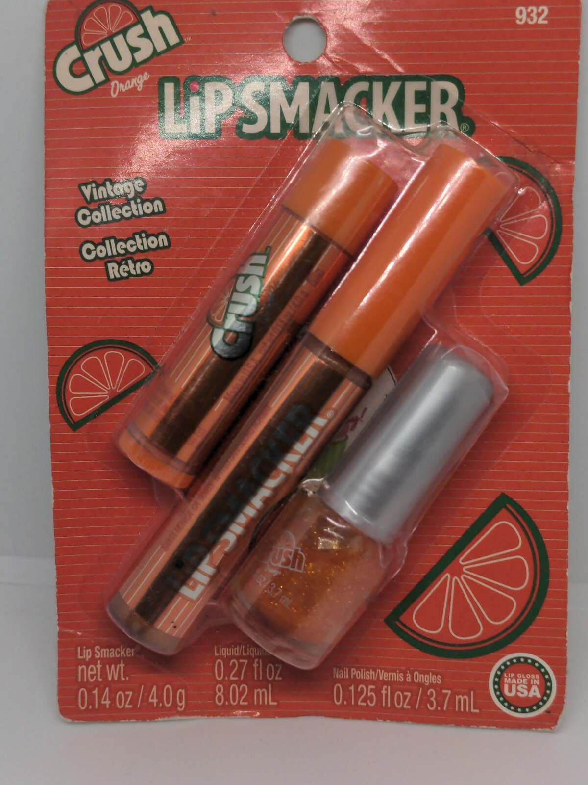 Lip Smacker Orange Crush Lip Balm - Vintage Collection Rare Lip Care