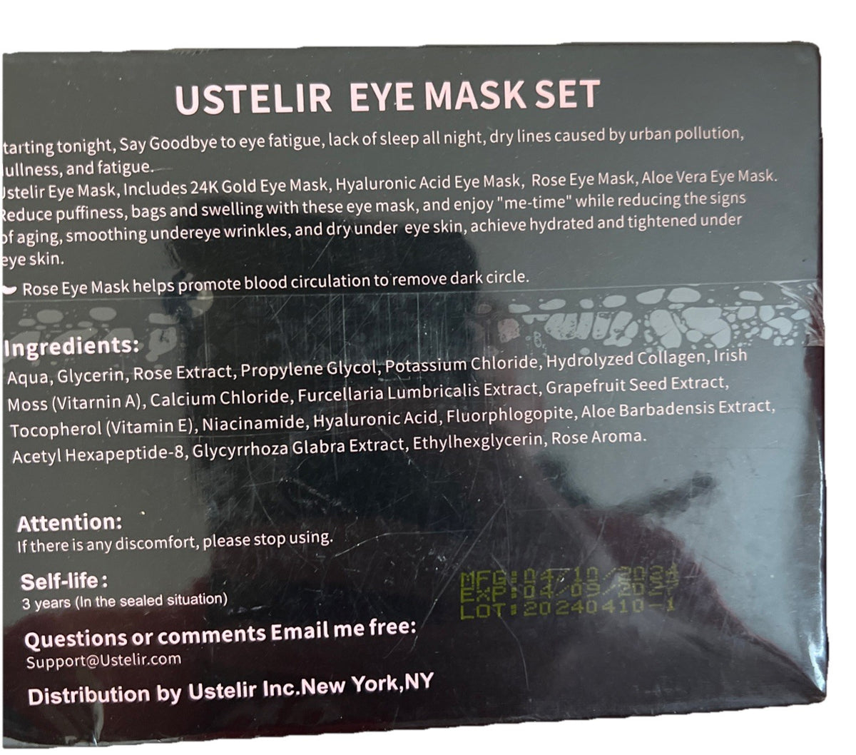 Bright Eyes Eye Mask Set 40 Pairs for Relaxation & Sleep - Exp 4/2027