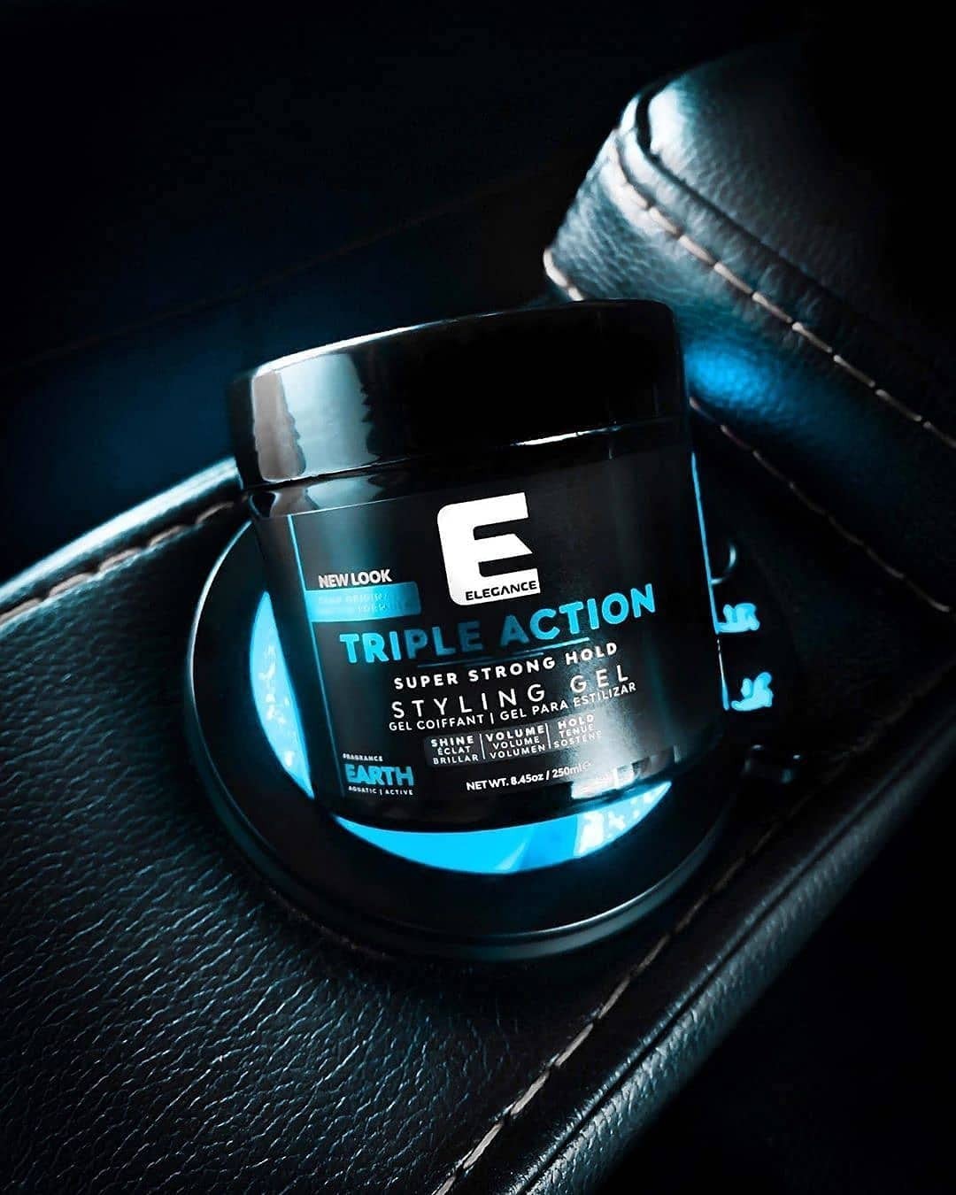 Hair Gel with Super Hold & Extreme Volume - 8.45oz for All Hair Types