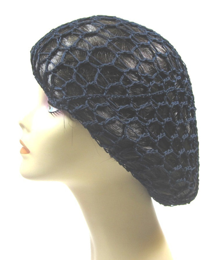 LOT OF 2 OR 12 HATS-- CROCHET SOFT RAYON HAT SNOOD HAIR NET ONE SIZE