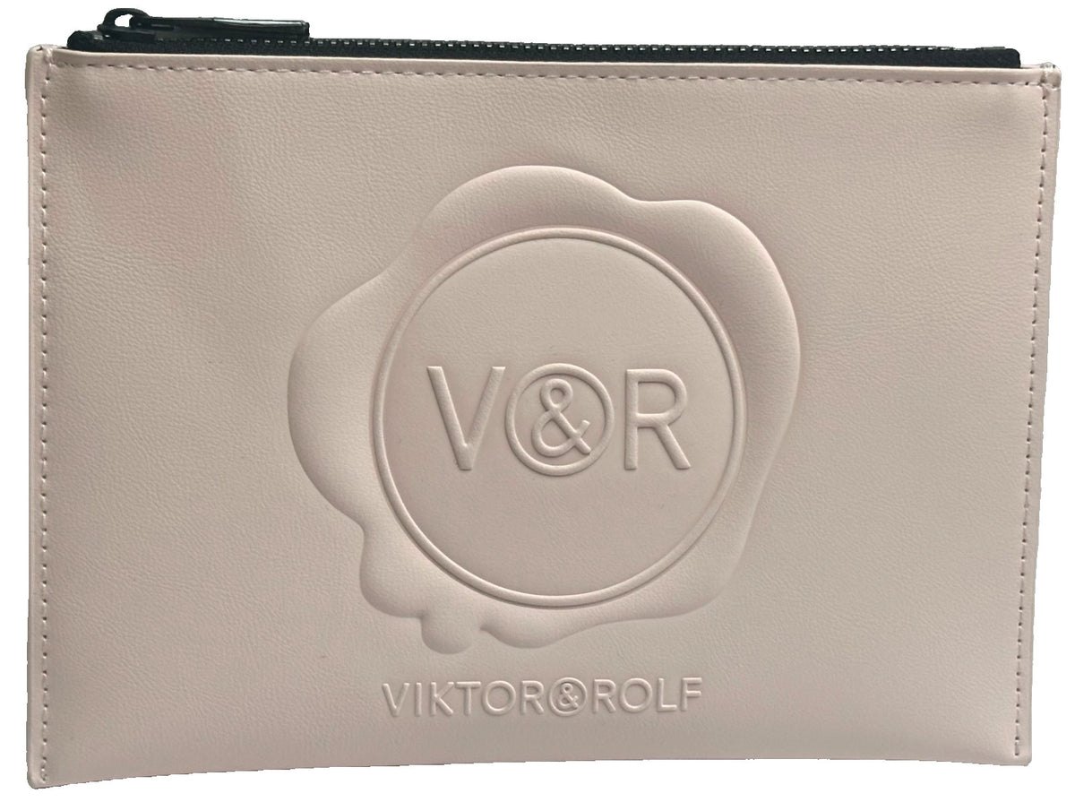 Pink Medium Cosmetic Bag Pouch for Makeup & Travel