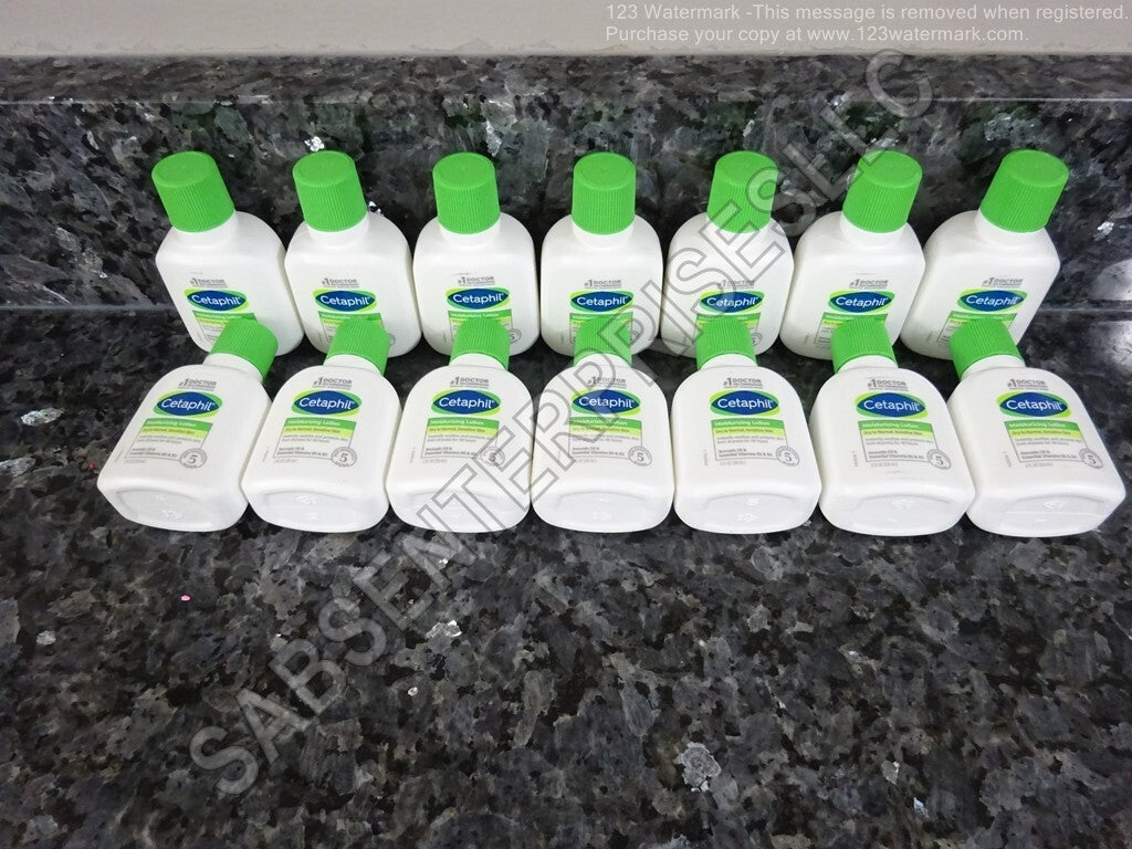 Cetaphil Moisturizing Lotion for Dry & Sensitive Skin, 2 FL oz (14-Pack)
