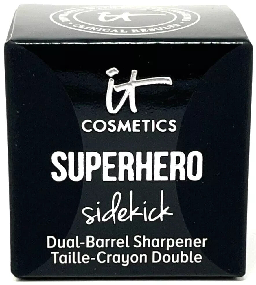 Dual-Barrel Makeup Pencil Sharpener for Eyeliners & Lip Pencils