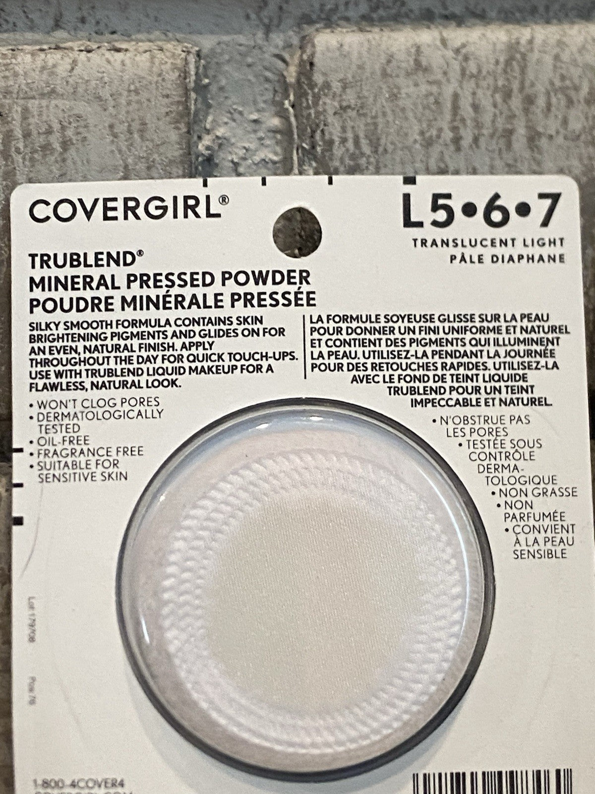 Covergirl TruBlend Mineral Pressed Powder Translucent Light - 2 Pack