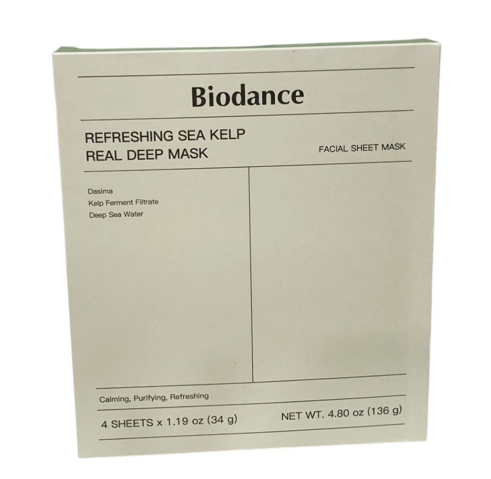 Sea Kelp & Niacinamide Real Deep Masks 8 Pack