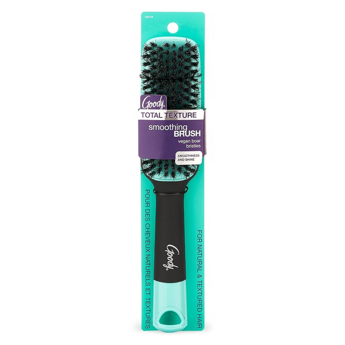 Total Texture Smoothing Brush with Boar Bristles for Shine