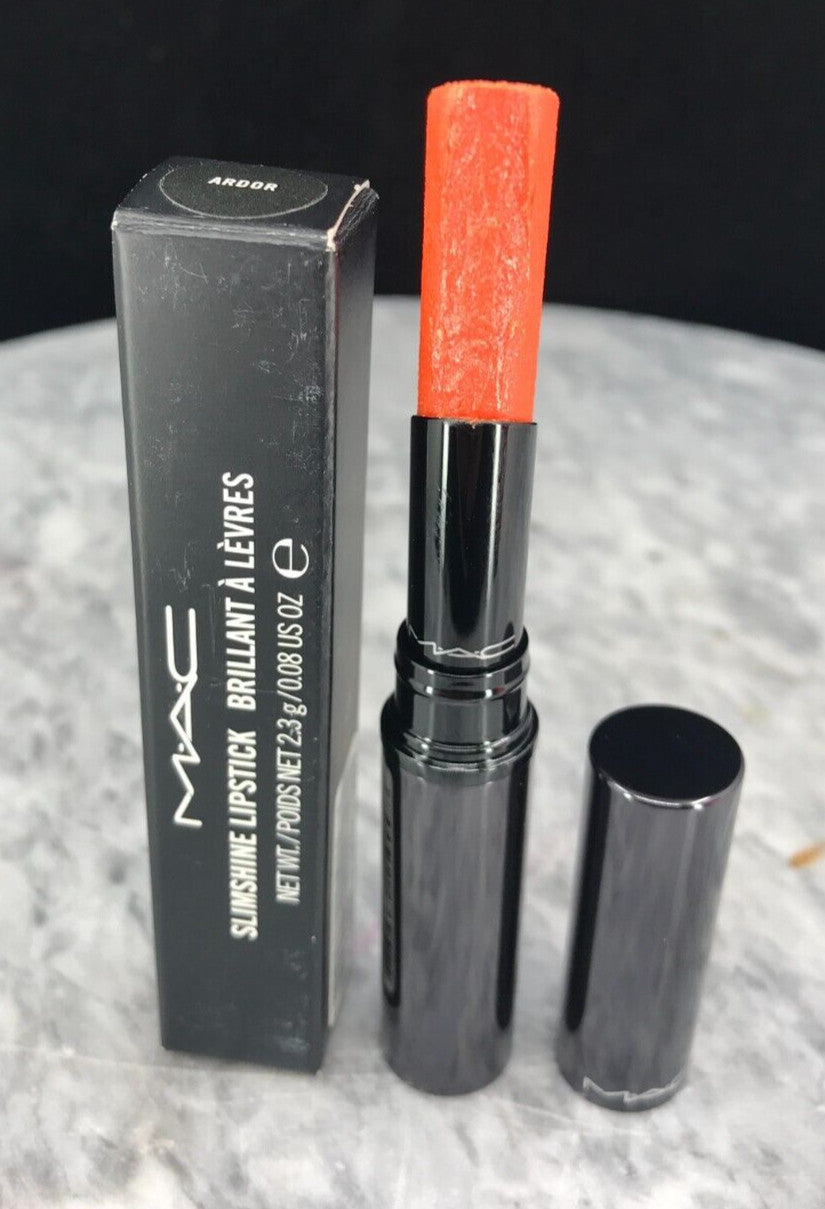 MAC Slimshine Lipstick Ardor 0.08 oz Satin Finish New In Box