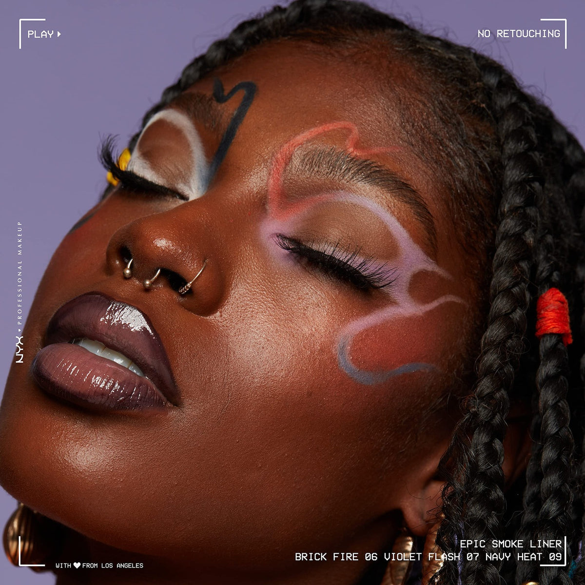 Vegan Smokey Eyeliner Pencil - Buildable, Blendable Eye Makeup in Brick Fire
