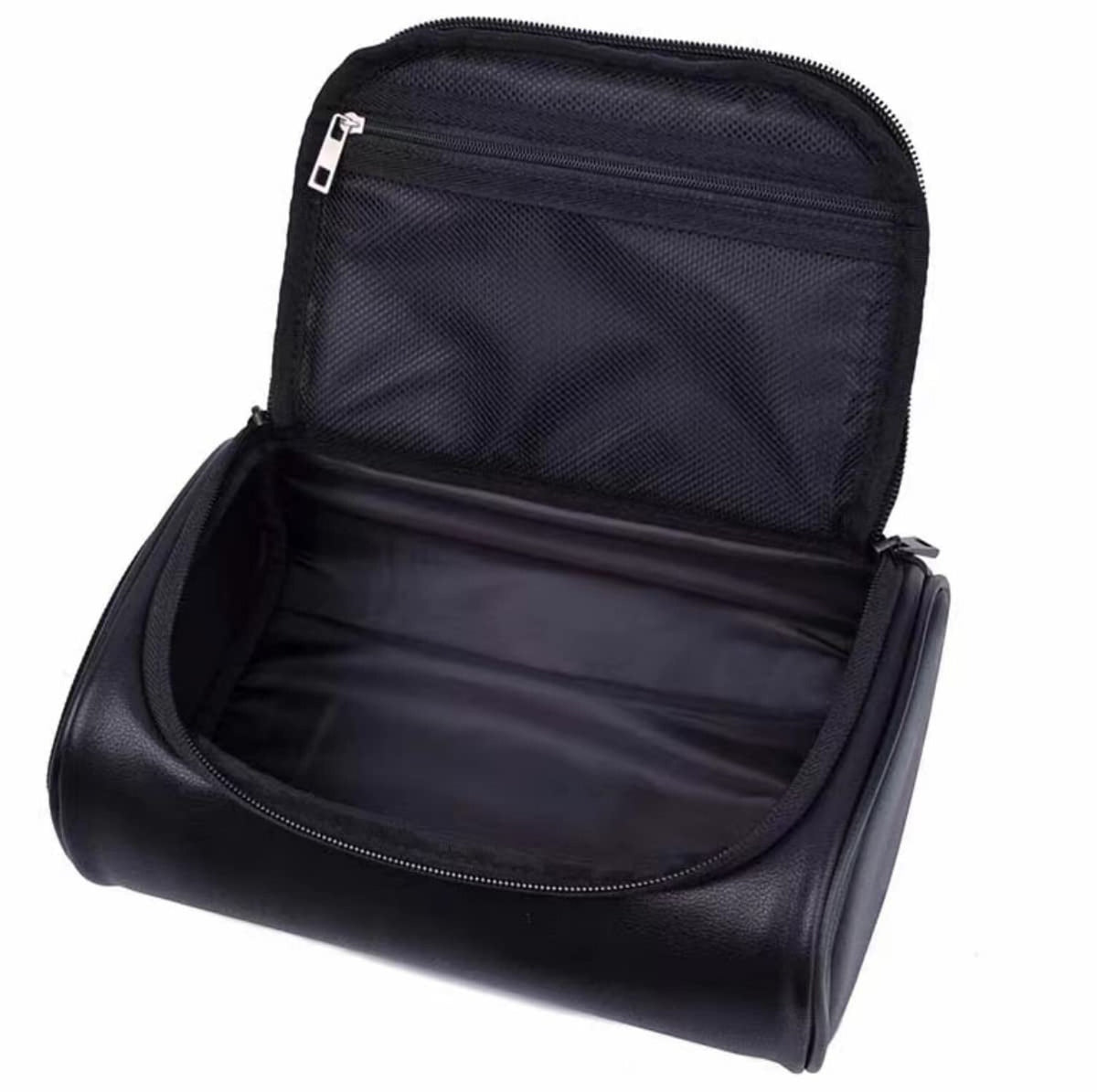 Personalized Small Leather Toiletry Bag for Men - Waterproof Travel Organizer