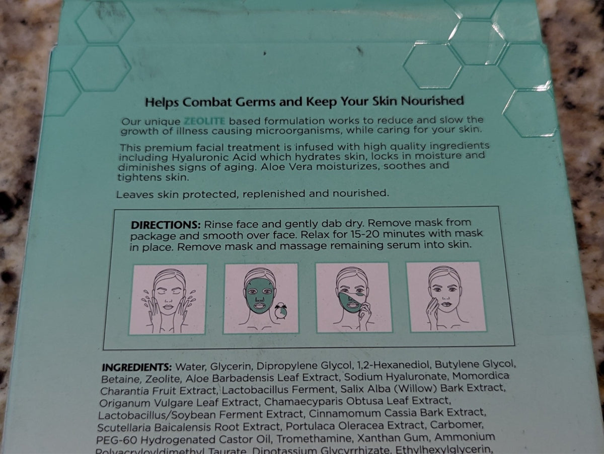 Hydrating Facial Sheet Mask 5 Pack