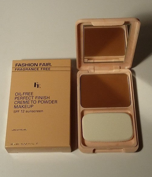 Oil-Free Perfect Finish Creme to Powder Face Makeup A484 Copper 0.48 oz