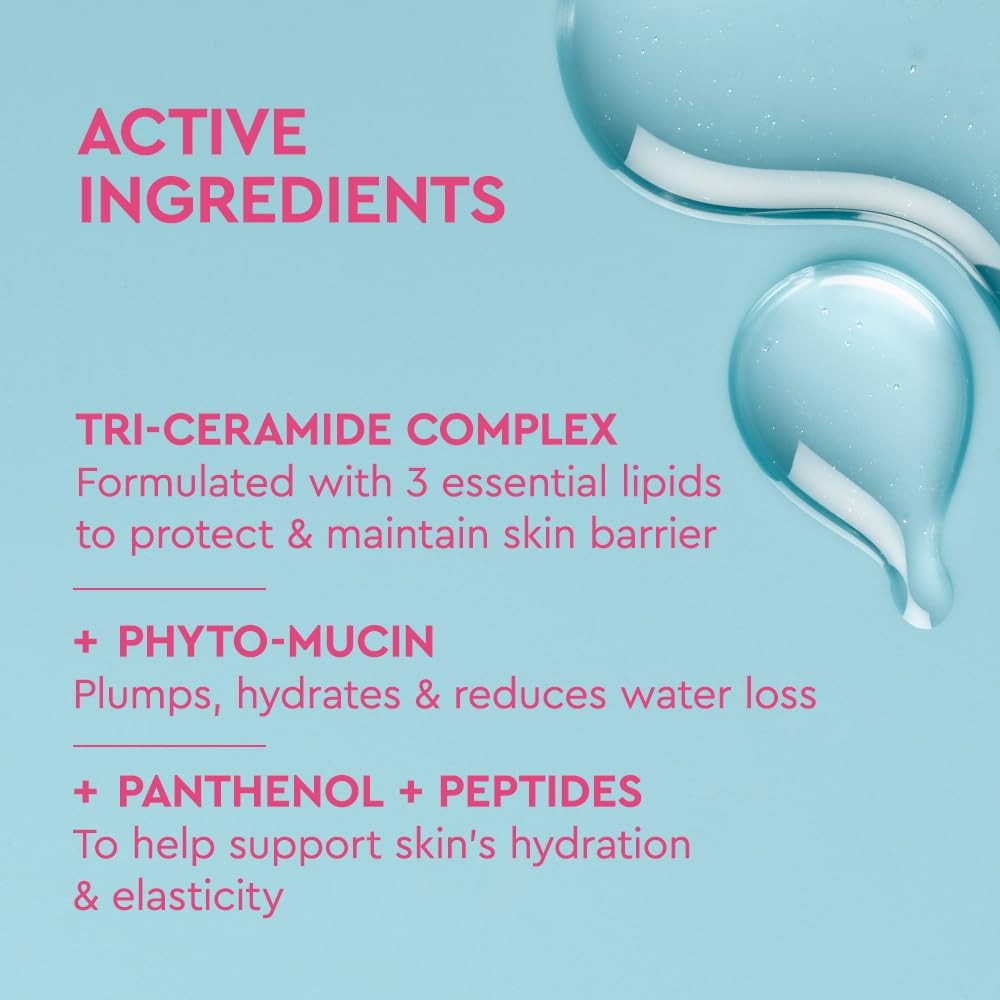 Hydrating Face Serum with Phyto-Mucin & Barrier Support - 1.35 Fl Oz