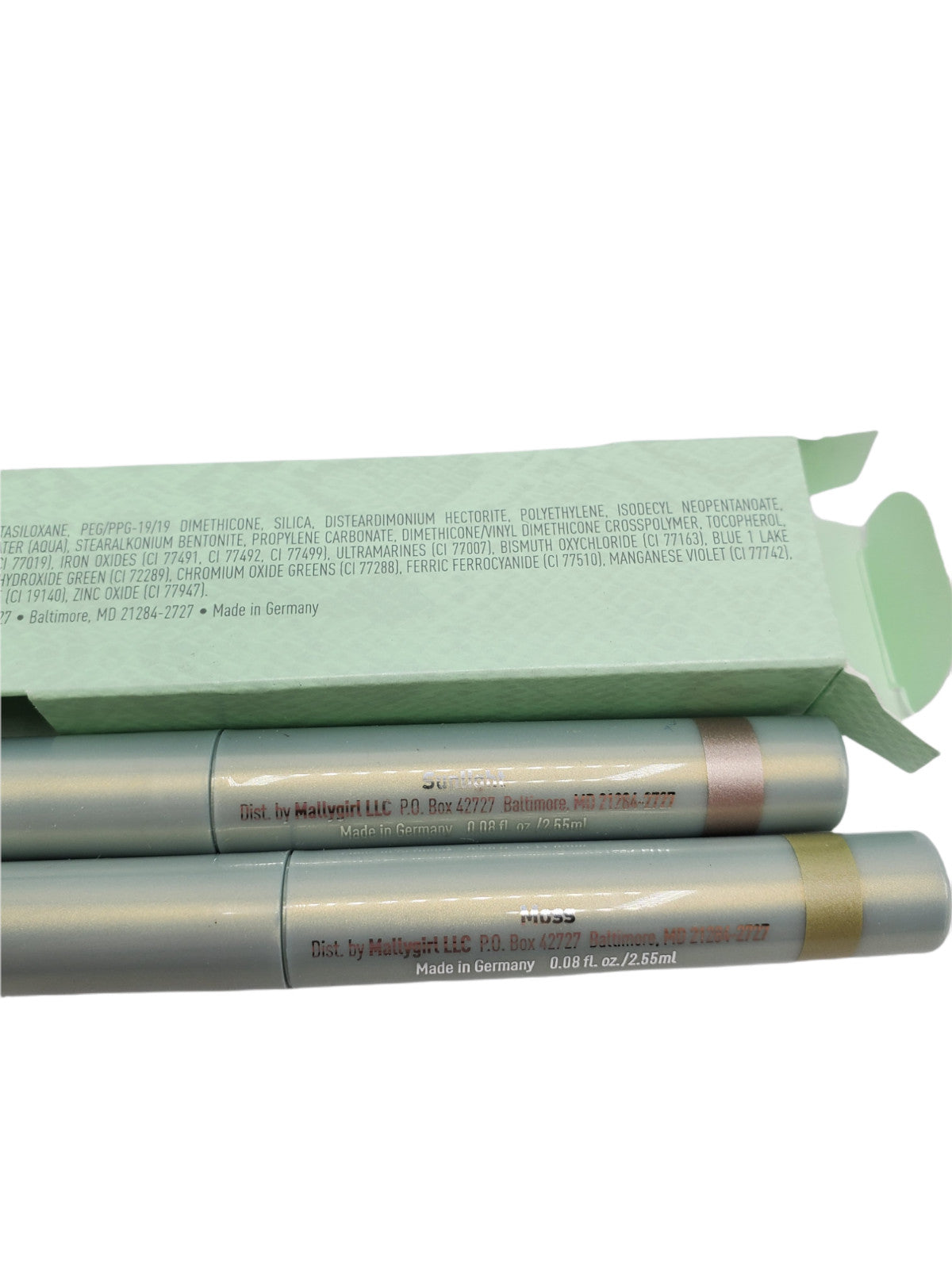 Liquid Eye Shadow Set - Moss & Sunlight, Long-Lasting & Vibrant Colors