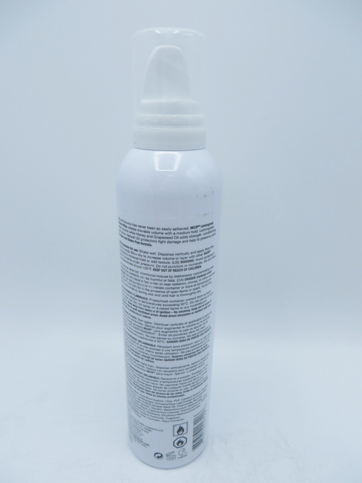 Lemongrass Volume Whip Hair Styling Product - 8 oz