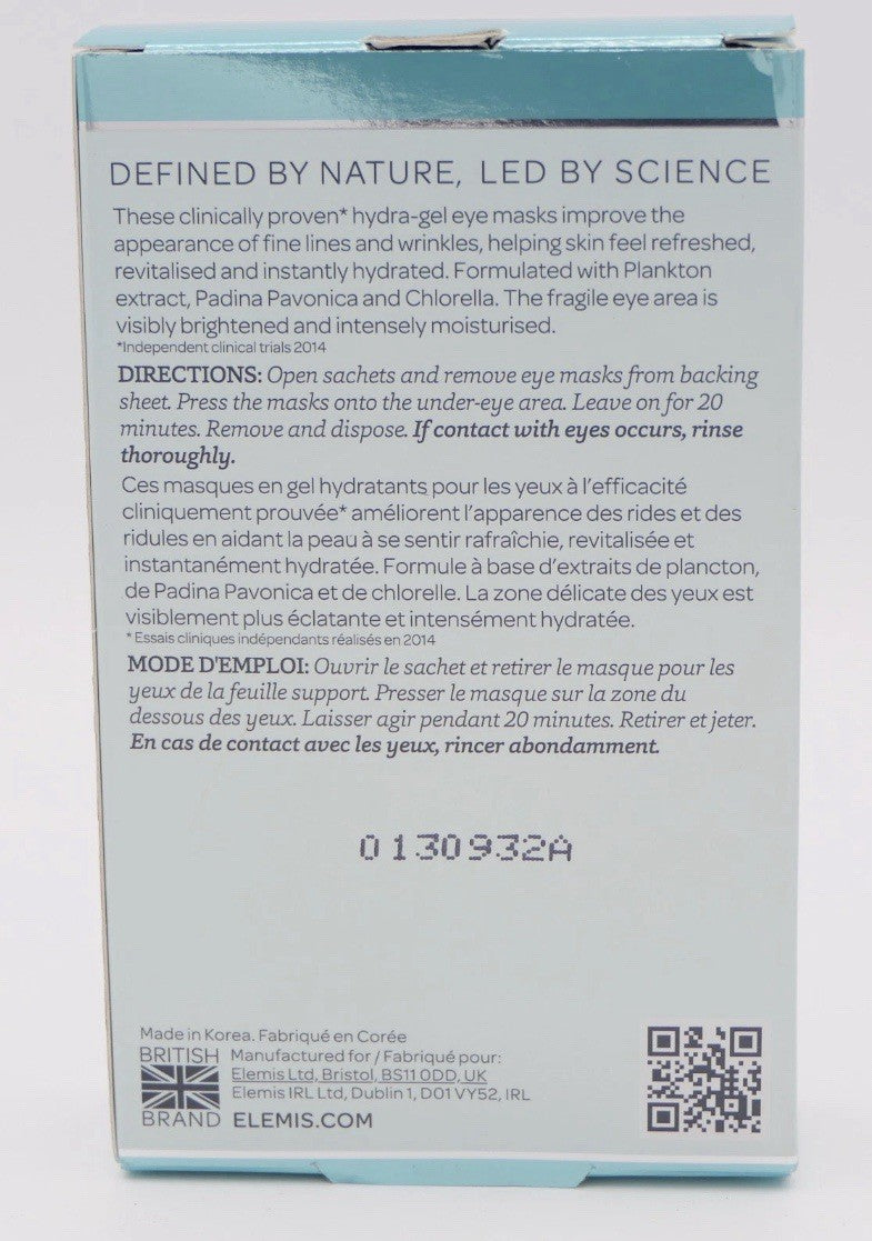 Elemis Pro-Collagen Hydra-Gel Eye Masks for Fine Lines & Wrinkles 6 Pack