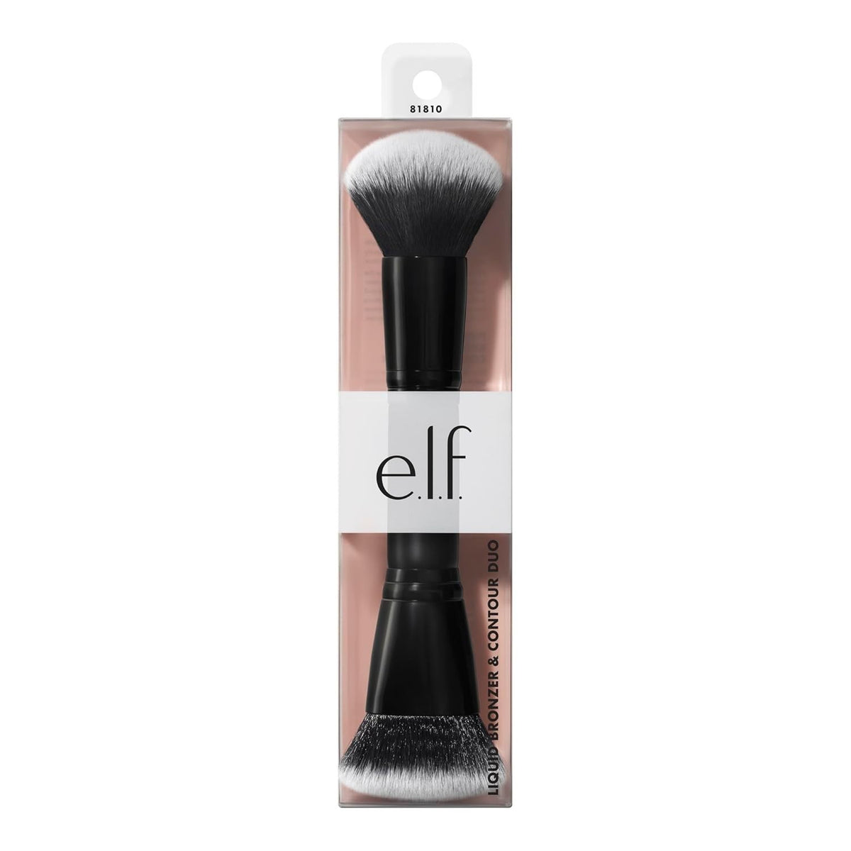 Liquid Bronzer & Contour Duo Brush - Vegan & Cruelty-Free Face Makeup Tool