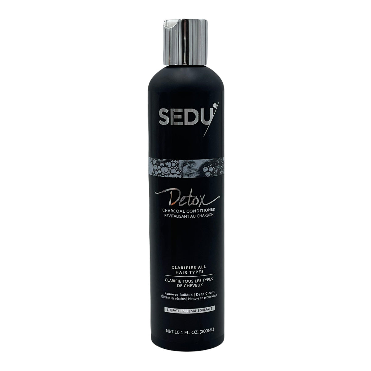 Sedu Detox Charcoal Shampoo & Conditioner Set Clarifying 10.1 oz