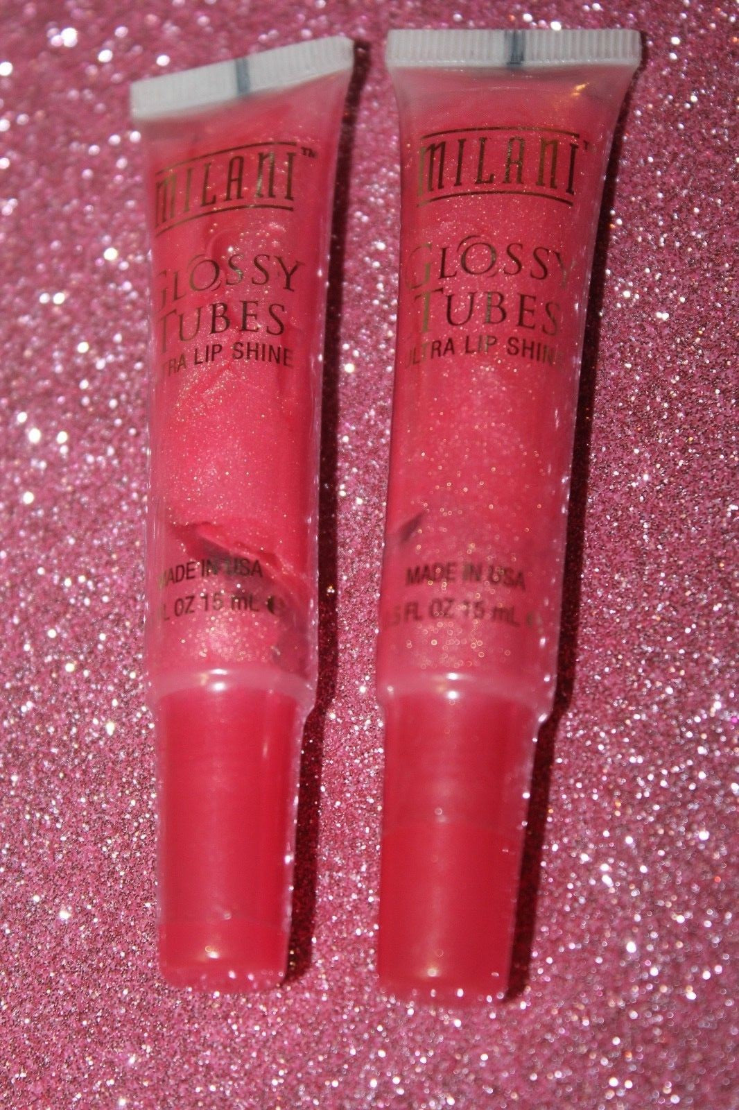Set of 2 Ultra Glossy Lip Gloss Tubes #14 Smoothie - Sealed, Gift Ready