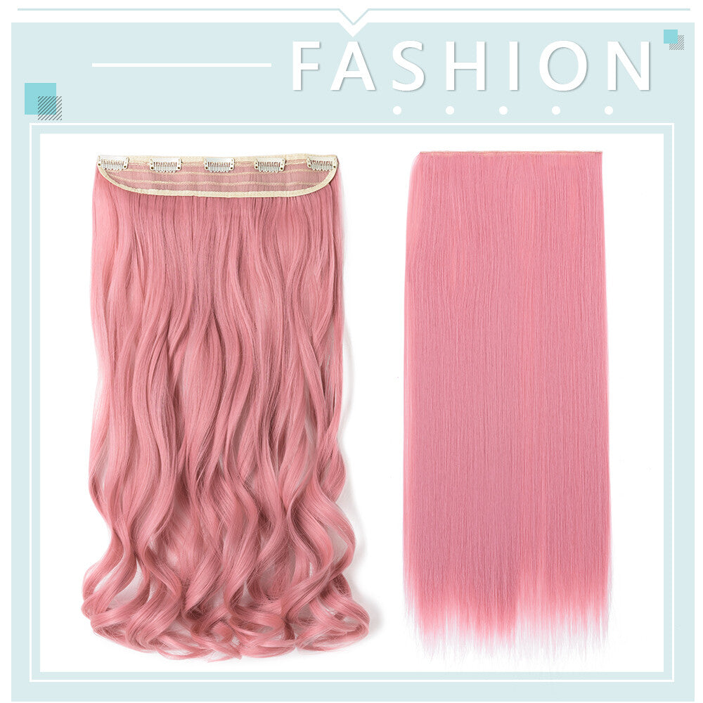 V-Shape & U-Part Clip-In Hair Extensions - Full Head Highlight, Multiple Lengths & Colors